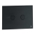 JTP Metal Pneumatic Dual Flush Plate - Matt Black