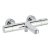 JTP Fusion Thermostatic Bath Shower Mixer Tap with Shower Rail Kit - Chrome