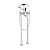 JTP Grosvenor Cross Freestanding Bath Shower Mixer Tap with Kit - Chrome/Black