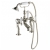 JTP Grosvenor Pillar Mounted Bath Shower Mixer Tap Lever Handle with Kit - Nickel | Thumbnail Image