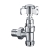JTP Grosvenor Angled Radiator Valve Pair - Chrome
