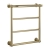 JTP Grosvenor Wall Mounted Towel Rail 720mm H x 600mm W - Brushed Brass | Thumbnail Image