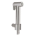 JTP Inox Douche Handset with Hose and Wall Bracket - Matt Stainless Steel