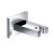 JTP Minimalist Shower Handset Holder Wall Mounted - Chrome