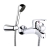 JTP Topmix Wall Mounted Shower Mixer Tap with Kit - Chrome