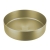JTP Vos Round Sit-On Countertop Basin 360mm Wide - Brushed Brass