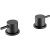 JTP Vos Deck Panel Valves Pair - Matt Black