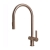 JTP Vos Kitchen Sink Mixer Tap Pull Out Spout - Brushed Bronze