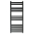 JTP Vos Designer Heated Towel Rail 1200mm H x 500mm W Matt Black