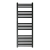 JTP Vos Designer Heated Towel Rail 1200mm H x 400mm W Matt Black | Thumbnail Image