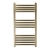 JTP Vos Designer Heated Towel Rail 800mm H x 400mm W Brushed Brass