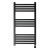 JTP Vos Electric Towel Rail with Thermostatic Heating Element 800mm H x 400mm W - Matt Black | Thumbnail Image