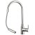 JTP Zecca Kitchen Sink Mixer Tap with Pullout Spout - Stainless Steel