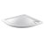 Just Trays JT Fusion Quadrant Anti-Slip Shower Tray with Waste 800mm Flat Top