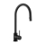 Leisure Aquaplay Pull-Out Single Lever Kitchen Sink Mixer Tap - Matt Black
