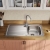 Leisure Euroline Plus 1.0 Bowl Stainless Steel Kitchen Sink 950mm L x 500mm W - Satin