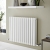 Prestige Aspen Double Designer Horizontal Radiator 600mm H x 780mm W - White