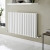 Prestige Aspen Double Designer Horizontal Radiator 600mm H x 960mm W - White