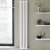Prestige Aspen Single Designer Vertical Radiator 1800mm H x 300mm W - White