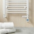 MaxHeat Bolt White Thermostatic Dual Fuel Ladder Towel Rail (inc Element & Valve Set) | Thumbnail Image