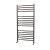 MaxHeat Camborne Curved Towel Rail 1000mm High x 500mm Wide Polished Stainless Steel