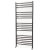 MaxHeat Camborne Curved Heated Towel Rail 1200mm H x 500mm W Stainless Steel