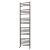 MaxHeat Camborne Curved Towel Rail 1600mm High x 400mm Wide Polished Stainless Steel
