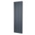 MaxHeat Deshima Double Vertical Radiator 1600mm High x 476mm Wide Anthracite