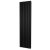 MaxHeat Deshima Double Vertical Radiator 1800mm High x 476mm Wide Black