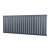 MaxHeat Deshima Single Horizontal Radiator 600mm High x 1496mm Wide Anthracite