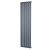 MaxHeat Deshima Single Vertical Radiator 1600mm High x 408mm Wide Anthracite