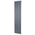 MaxHeat Deshima Single Vertical Radiator 1800mm High x 408mm Wide Anthracite