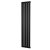 MaxHeat Deshima Single Vertical Radiator 1600mm High x 340mm Wide Black | Thumbnail Image