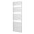 MaxHeat Deshima Vertical Towel Rail 1564mm High x 500mm Wide White