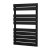 MaxHeat Deshima Vertical Towel Rail 816mm High x 500mm Wide Black
