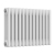 MaxHeat Evesham White 3-Column Horizontal Radiator 400mm (H) x 605mm (W) | Thumbnail Image