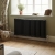 MaxHeat Evesham Black Horizontal Traditional 2-Column Radiator | Thumbnail Image