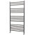 MaxHeat Falmouth Straight Heated Towel Rail 1200mm H x 600mm W Stainless Steel