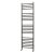 MaxHeat Falmouth Straight Towel Rail 1400mm High x 400mm Wide Polished Stainless Steel