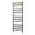 MaxHeat Falmouth Polished Stainless Steel Straight Heated Ladder Towel Rail