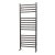 MaxHeat Falmouth Straight Towel Rail 1000mm High x 400mm Wide Polished Stainless Steel