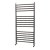 MaxHeat Falmouth Straight Towel Rail 1000mm High x 500mm Wide Polished Stainless Steel