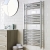 Prestige E-Rail Chrome Electric Straight Ladder Towel Rail