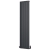 MaxHeat Nitro Black Vertical Aluminium Designer Radiator | Thumbnail Image