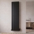 MaxHeat Nitro Black Vertical Aluminium Designer Radiator | Thumbnail Image