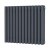 MaxHeat Octavius 3-Column Horizontal Radiator 500mm H x 999mm W - Anthracite