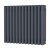MaxHeat Octavius Anthracite Horizontal Column Radiator