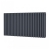 MaxHeat Octavius 4-Column Horizontal Radiator 600mm H x 1164mm W - Anthracite