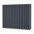 MaxHeat Octavius 4-Column Horizontal Radiator 600mm H x 768mm W - Anthracite