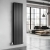 MaxHeat Pulse Anthracite Vertical Designer Radiator